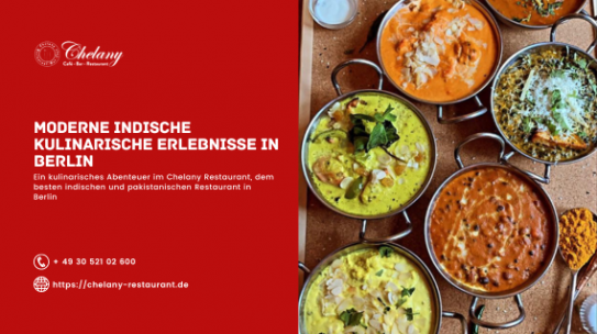 Moderne Indische kulinarische Erlebnisse in Berlin – Indisches Restaurant in Berlin