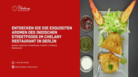 Entdecken Sie die exquisiten Aromen des Indischen Streetfoods im Chelany Restaurant in Berlin
